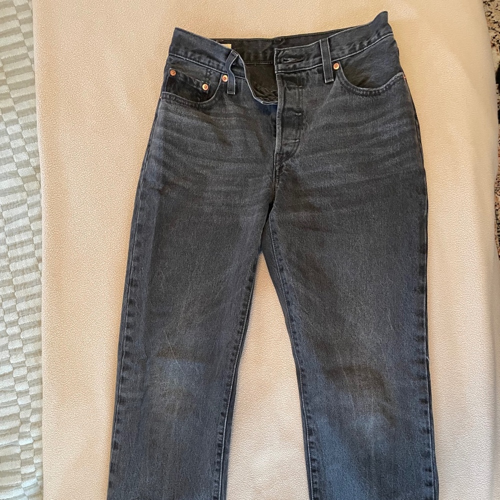 Levi's 501 90s Black sz 25x30